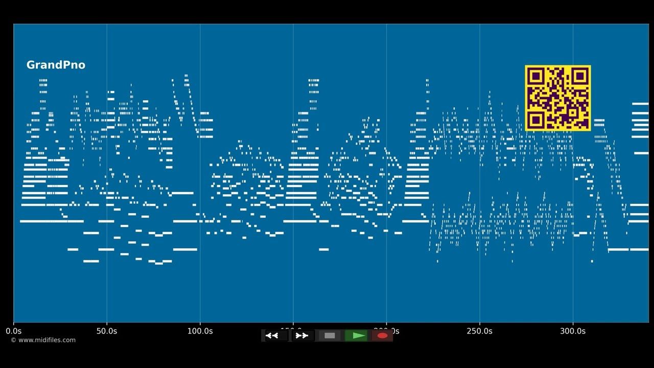 The windmills of your smile (piano) - Michel Legrand (MIDI)