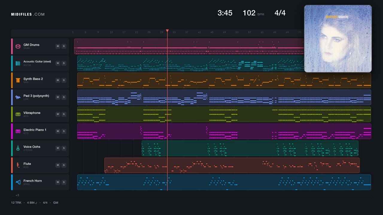Weak in the Presence of Beauty - Alison Moyet (MIDI)
