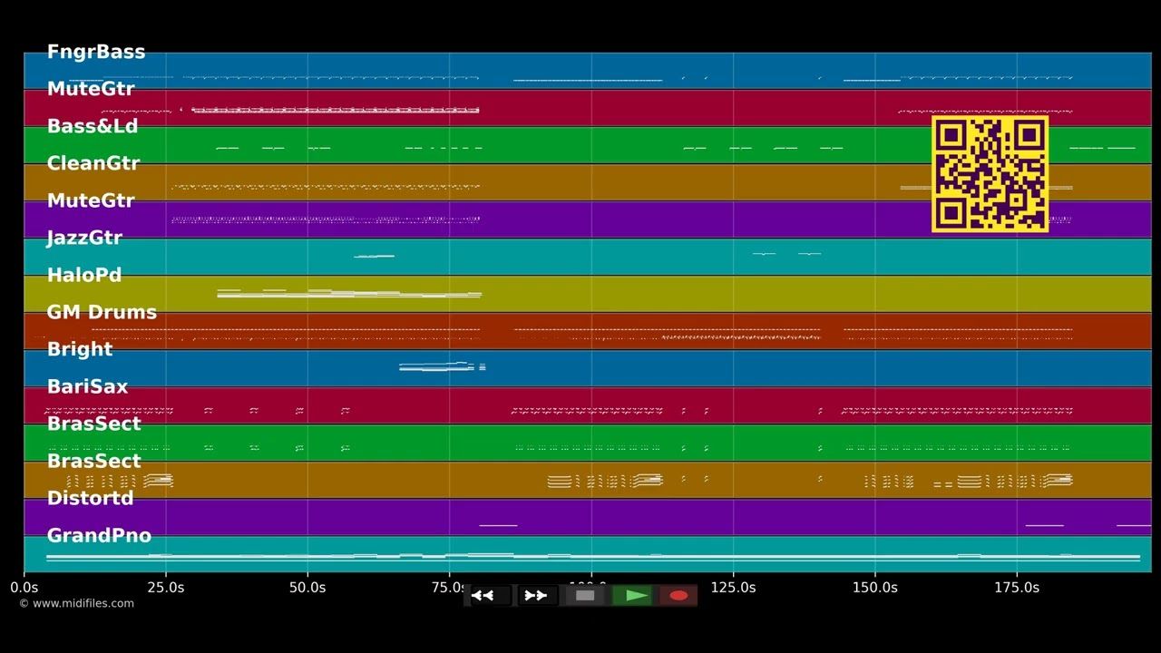 The Race - Yello (MIDI Karaoke)