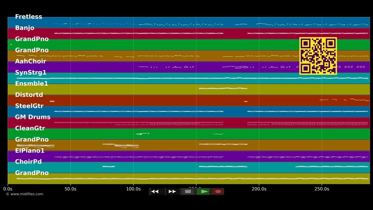 Postcards - James Blunt (MIDI Karaoke)