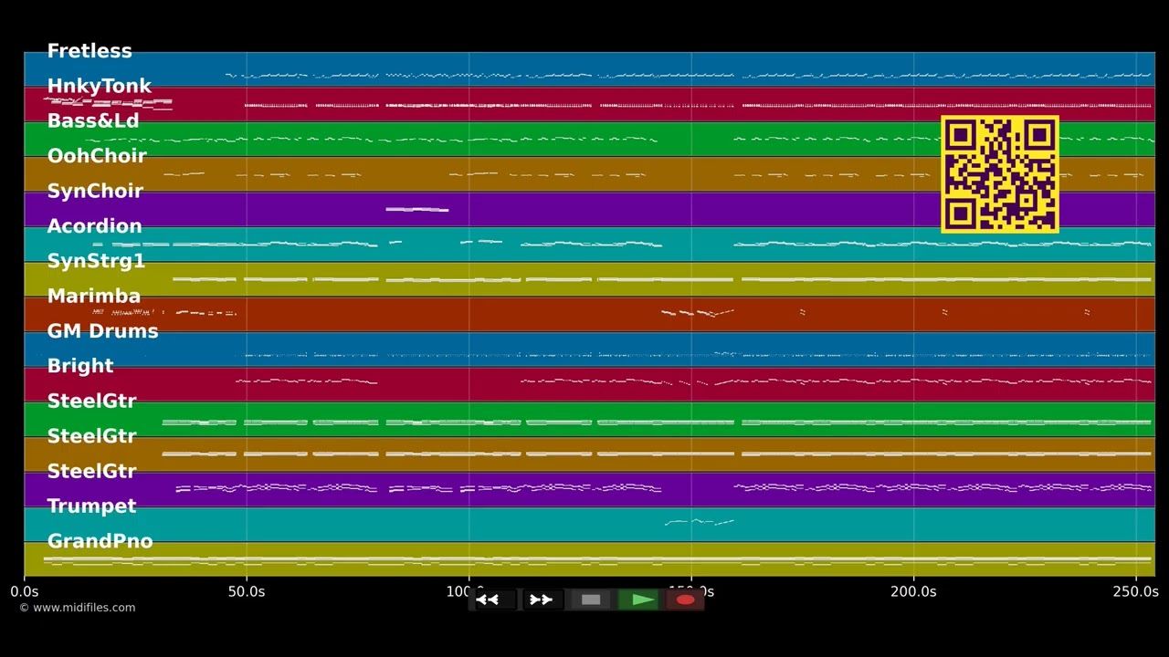 The Devil Sent You To Laredo - Baccara (MIDI Karaoke)
