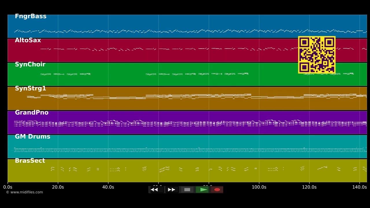 Jingle Bells (Big Band Sound) - Daniel Landers (MIDI)
