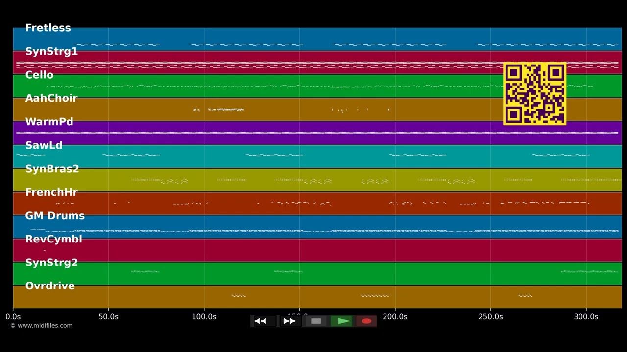 Beautiful - Akon (MIDI)