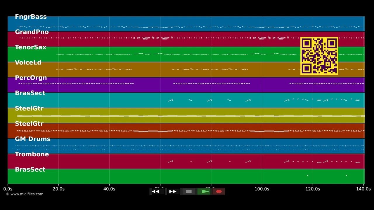 Weil der Sommer ein Winter war - Nana Mouskouri (MIDI Karaoke)