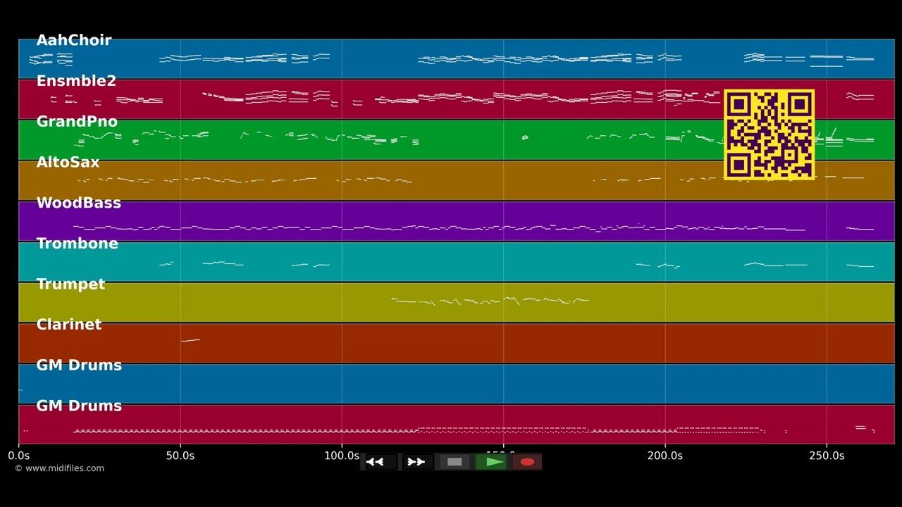 When You Wish Upon A Star - Louis Armstrong (MIDI)