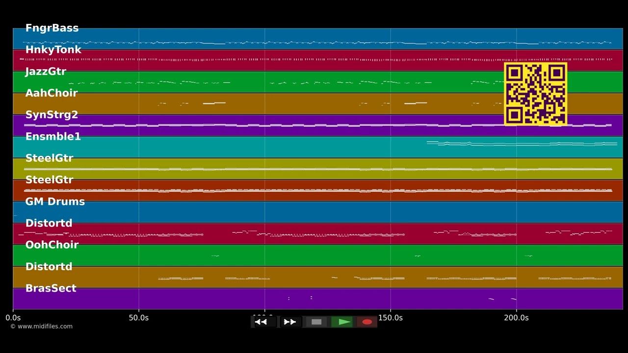 Slow Burn - David Bowie (MIDI)