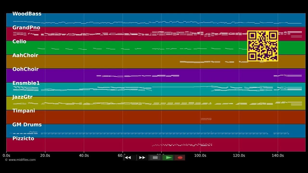 Welcome To My World - Dean Martin (MIDI)