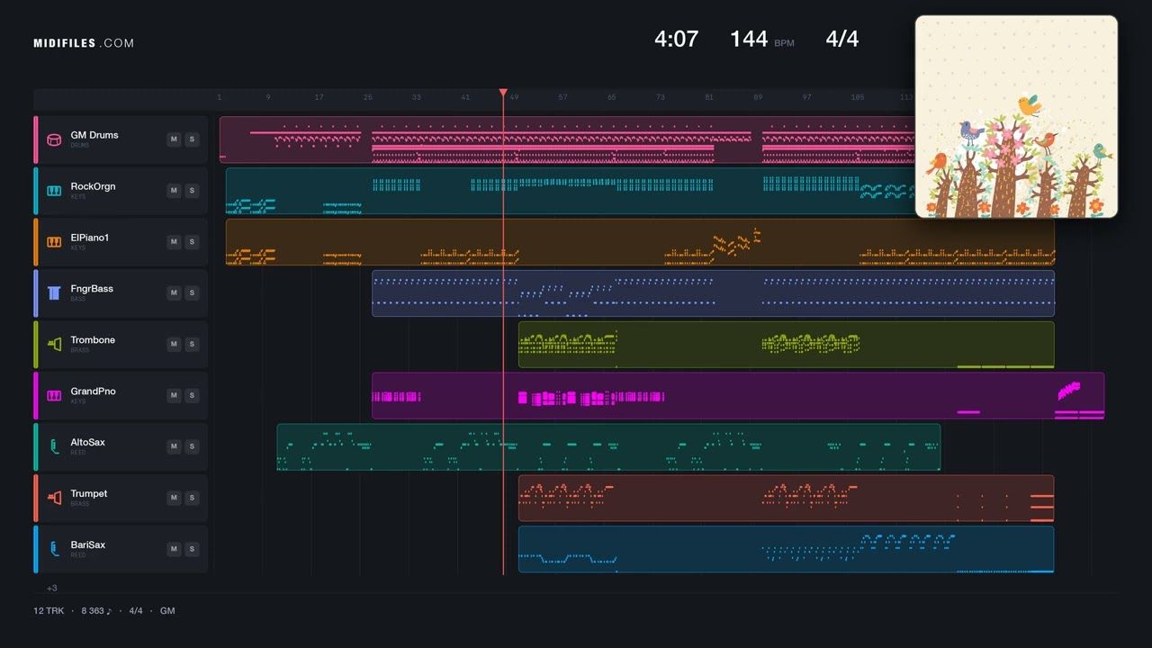 History Repeating - S. Propellerheads: Bassey (MIDI Karaoke)