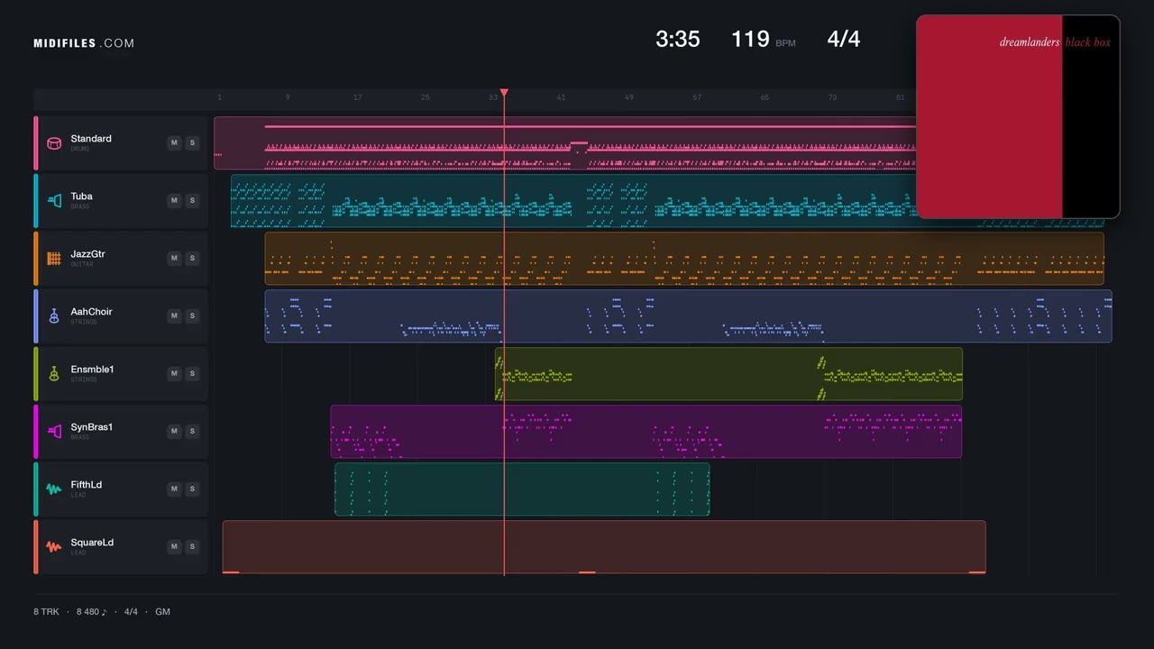 Strike It Up - Black Box (MIDI)