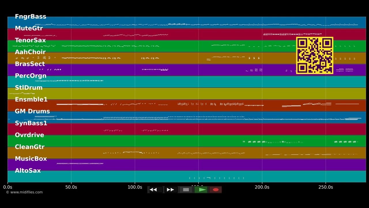 Boney M. Medley 01 - Boney M. (MIDI Karaoke)