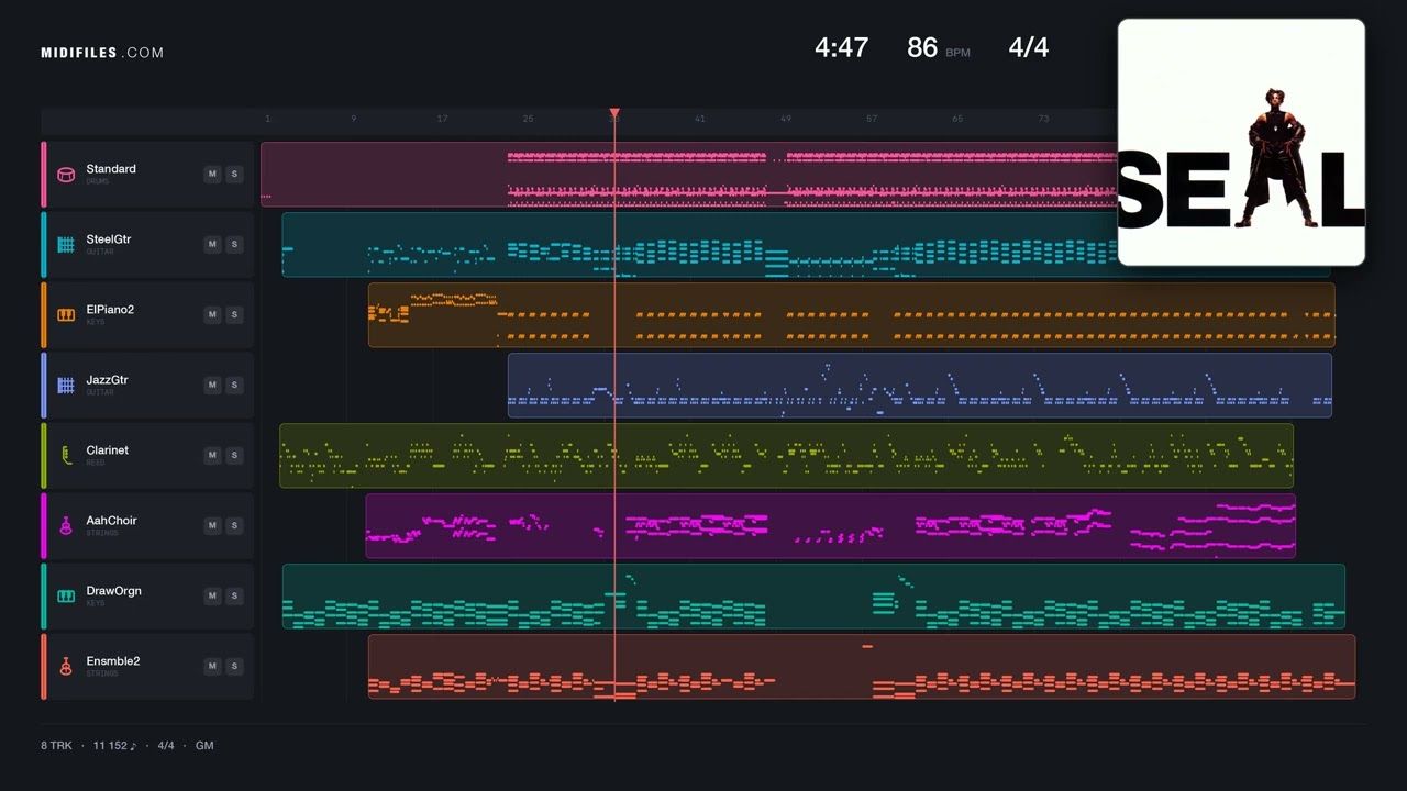 Future Love Paradise - Seal (MIDI)