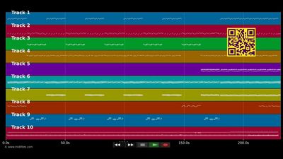 Alon dansé - Baster (MIDI individual tracks)