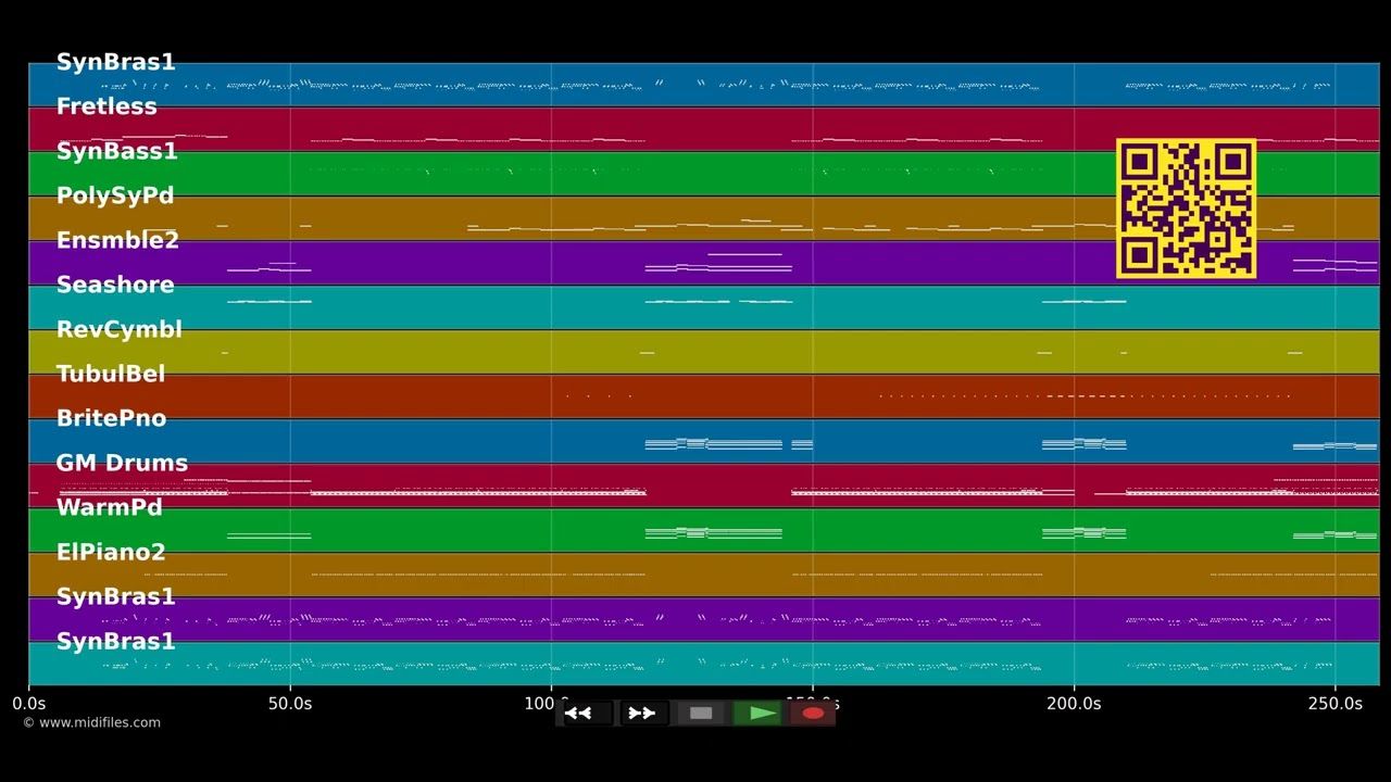 Pai - Jake Kaiser - Pai (MIDI individual tracks)