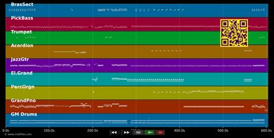 Getting out the darkness - Perfecta (MIDI individual tracks)