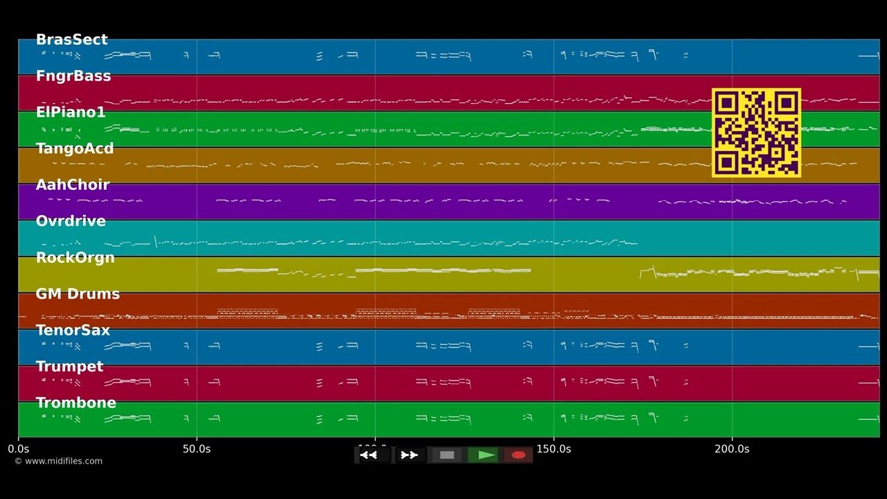 Gospel Medley - Medley (MIDI GM individual tracks)