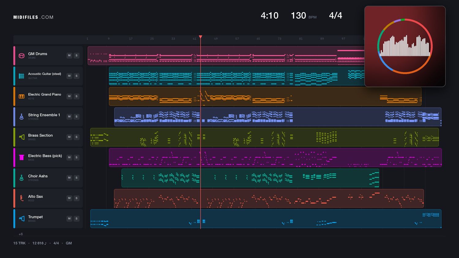 Ein Festival Der Liebe - J rgen Marcus (MIDI individual tracks)