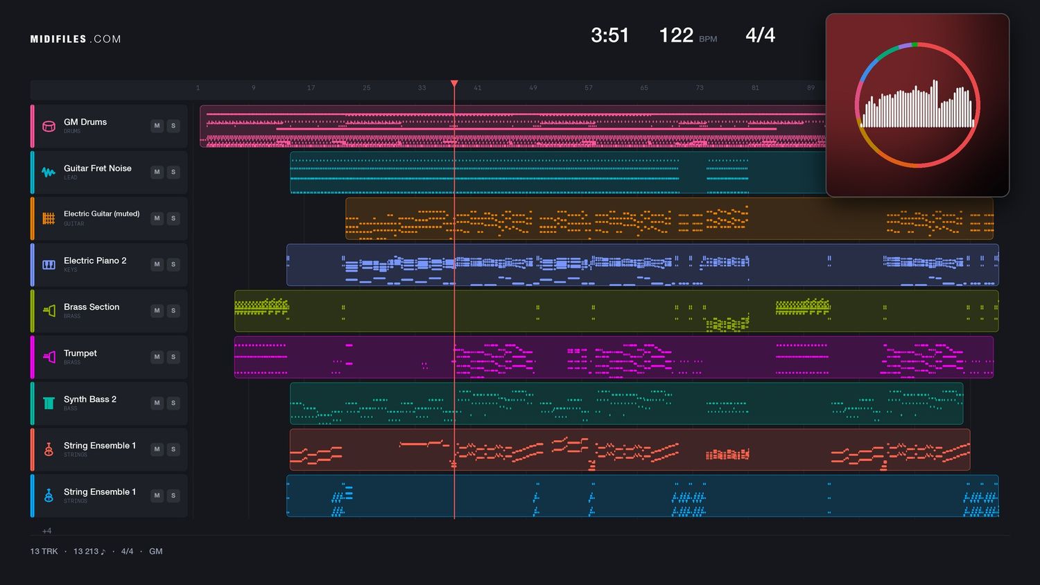 The Love Boat - The Pacific Prince (MIDI individual tracks)