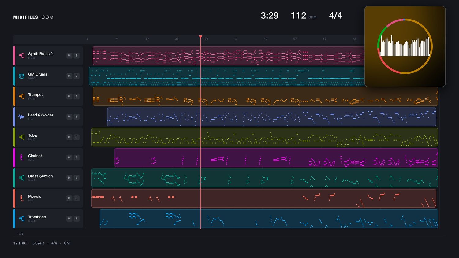 Toon Hermans II (medley - Duo Rozegeur (MIDI individual tracks)