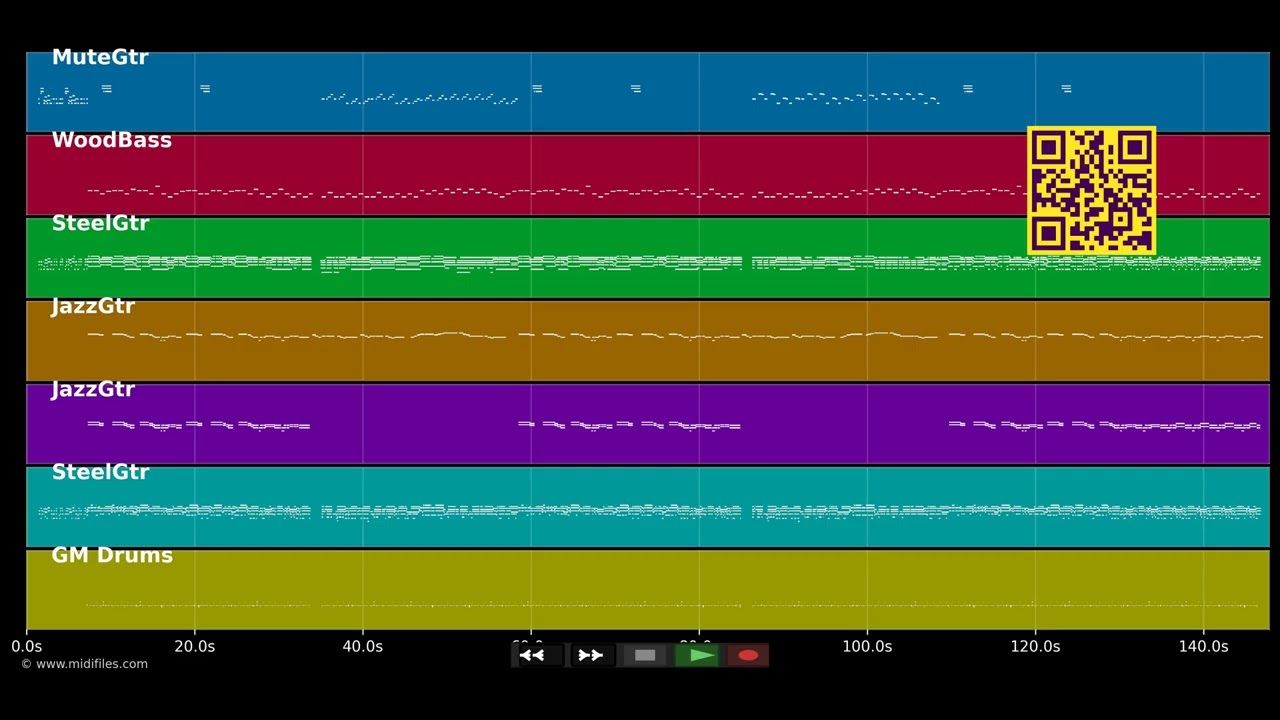 Bye bye, love - Everly Brothers (The) (MIDI individual tracks)