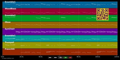 Joy to the world - Christmas (Trad) (MIDI GM individual tracks)
