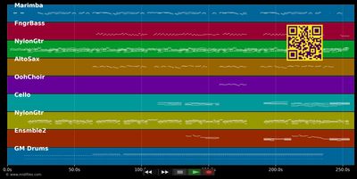 Prendre un enfant par la main - Yves Duteil (MIDI individual tracks)