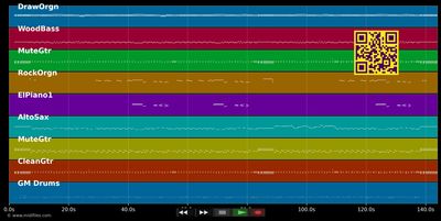 Wooly bully - Rock &amp;  Roll (MIDI individual tracks)