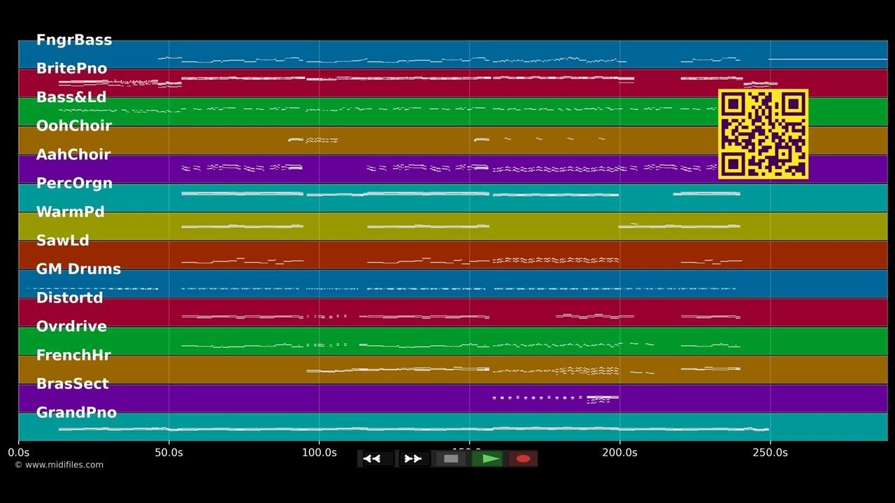 We Are Young - fun. &amp; Monáe Janelle (MIDI individual tracks)