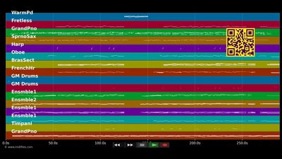 Oh Holy Night - Josh Groban (MIDI individual tracks)