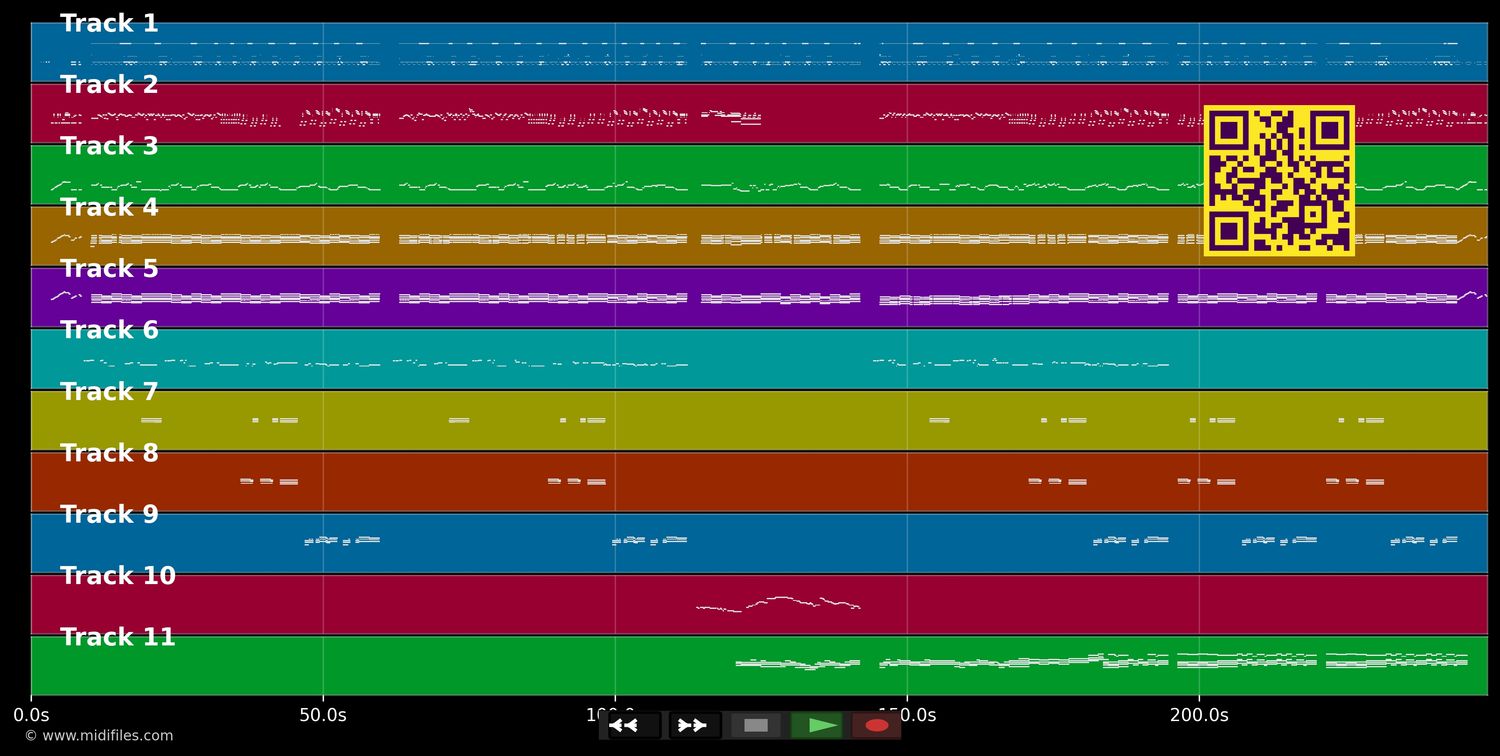 Days Of Wine And Roses - Henry Mancini (MIDI individual tracks)