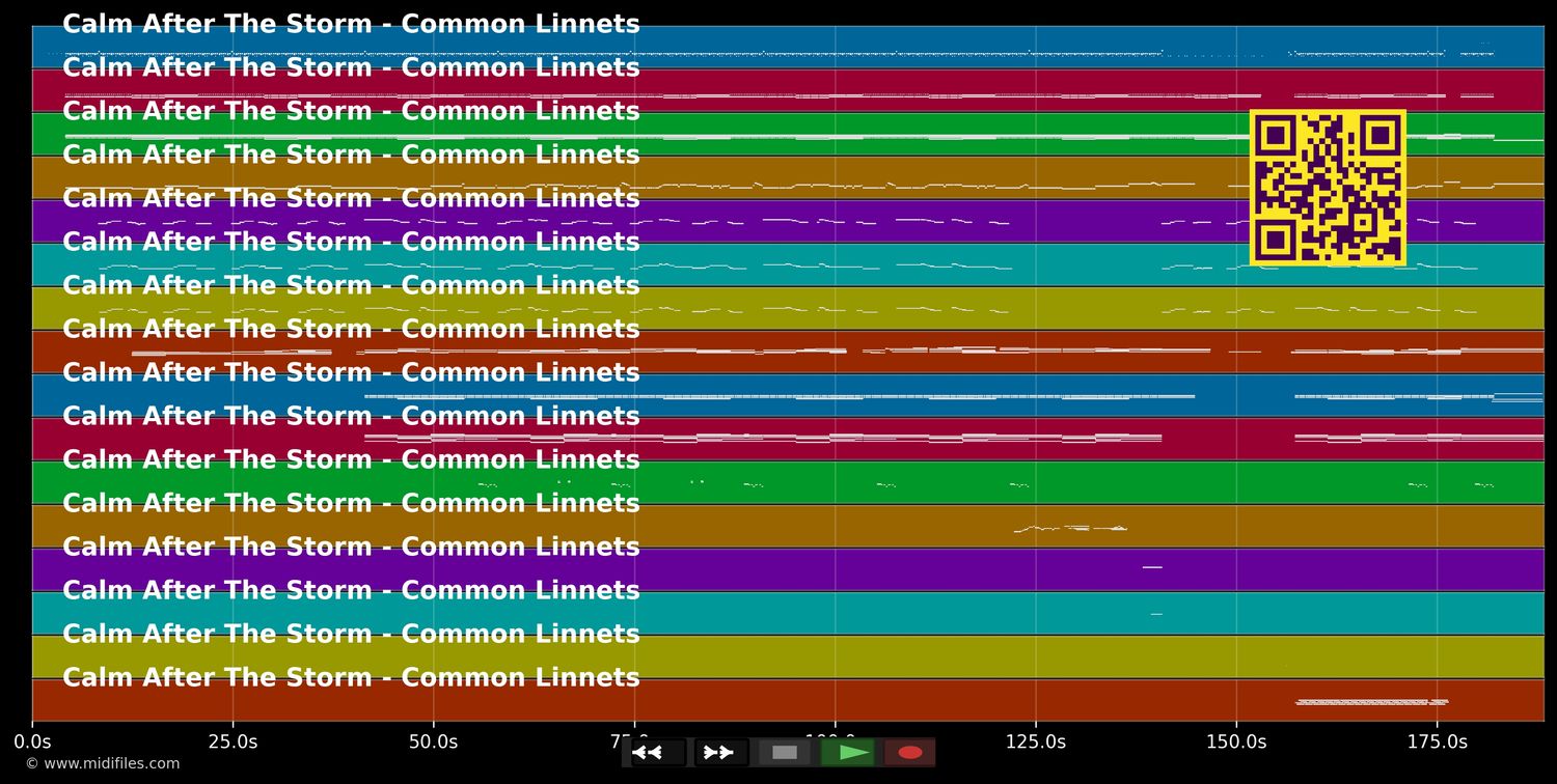 Calm After The Storm - Common Linnets (MIDI individual tracks)