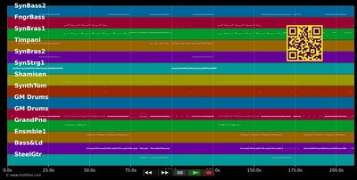 Out Of Space - Prodigy (MIDI individual tracks)
