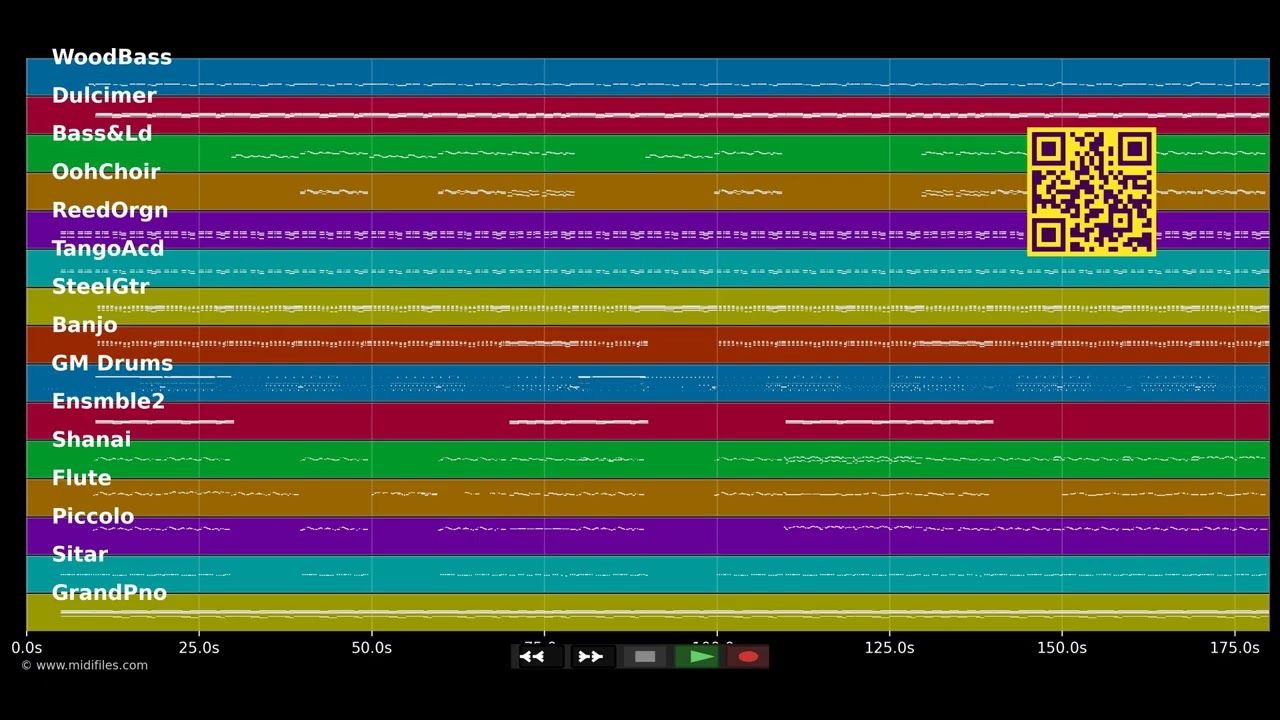 Tanz mit mir - Santiano (MIDI individual tracks)