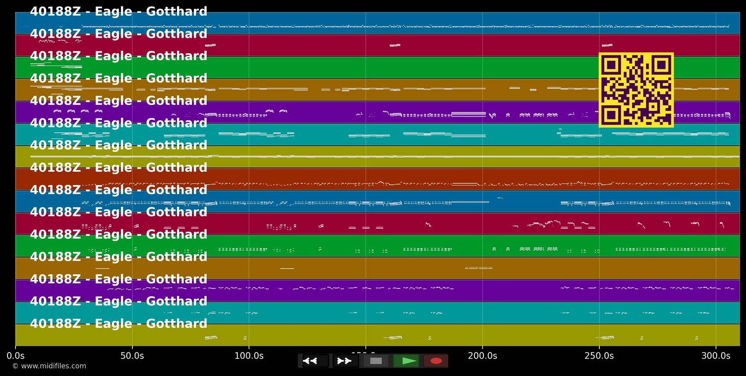 Eagle - Gotthard (MIDI individual tracks)