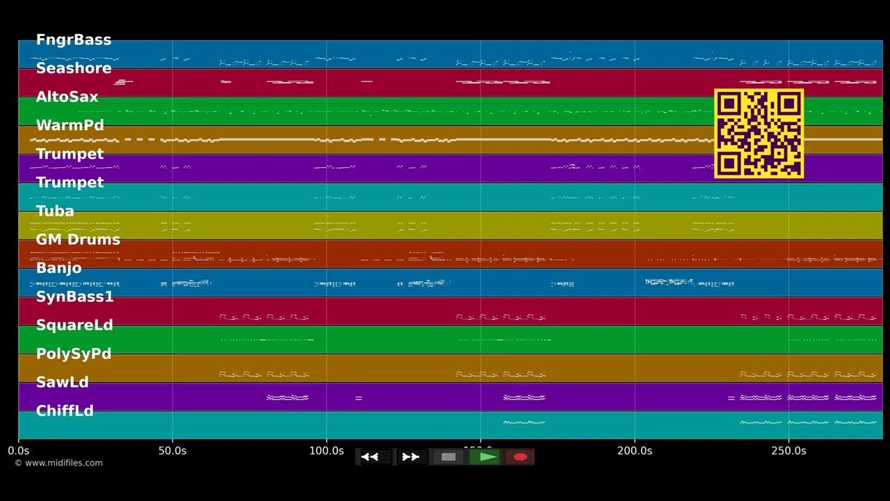 Bang bang - will.i.am (MIDI GM individual tracks)