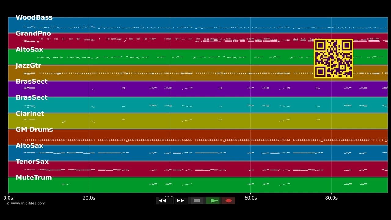 The Boys In The Backroom - Marlene Dietrich (MIDI individual tracks)