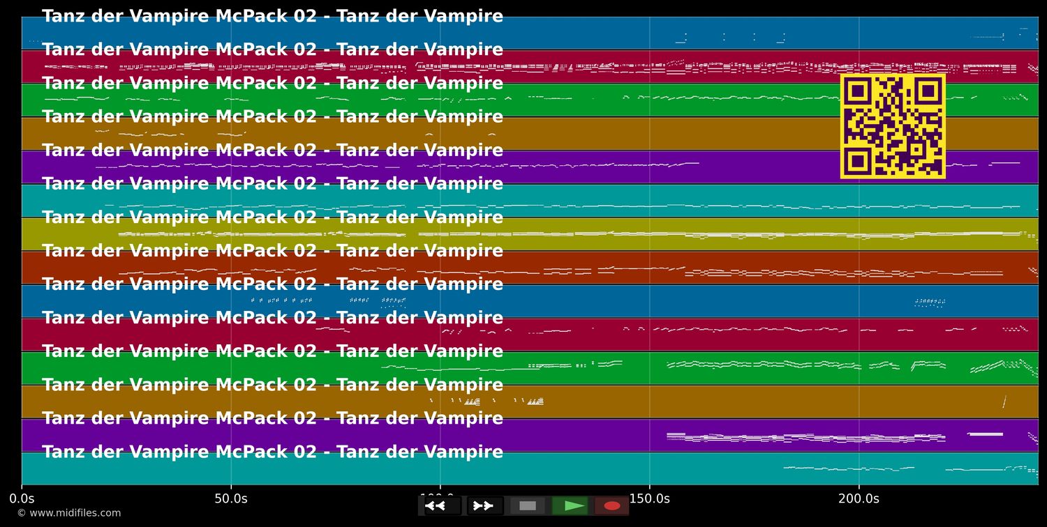 Wenn Liebe in dir ist - Tanz der Vampire (Musical) AT (MIDI individual tracks)