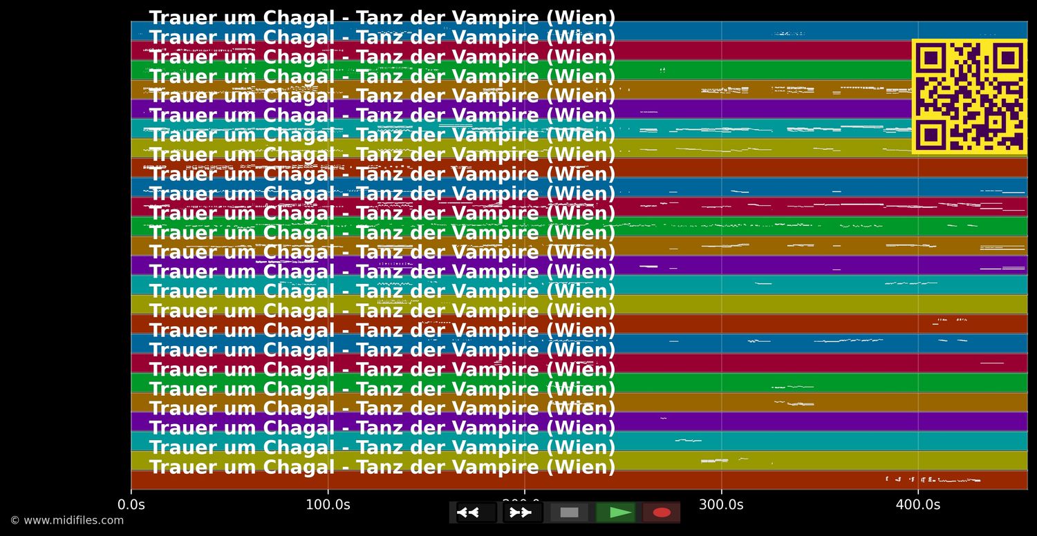 Trauer um Chagal - Tanz der Vampire (Musical) AT (MIDI individual tracks)