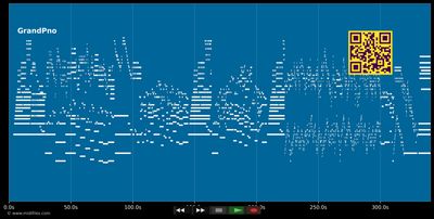 The windmills of your smile (piano) - Michel Legrand (MIDI individual tracks)