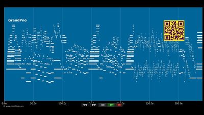 The windmills of your smile (piano) - Michel Legrand (MIDI individual tracks)