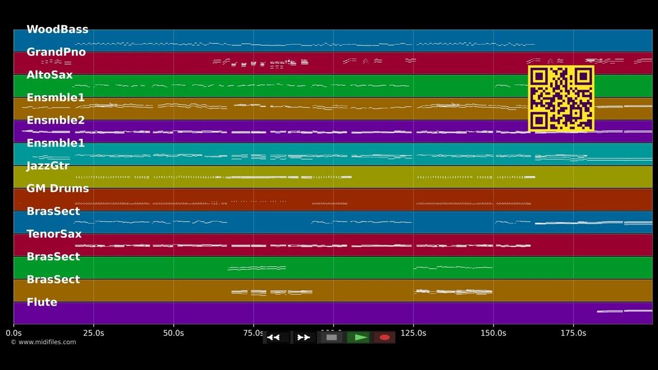 Und über uns der Himmel - Hans Albers (MIDI individual tracks)