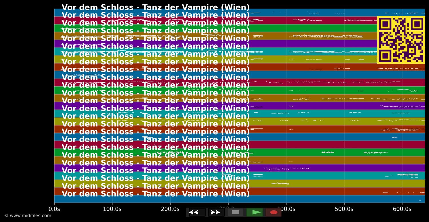 Vor dem Schloss - Tanz der Vampire (Musical) AT (MIDI individual tracks)