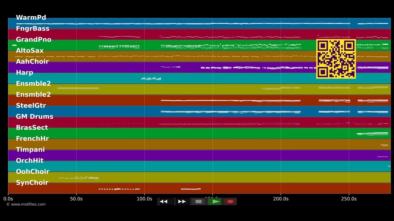 Die Sonne Nubiens - Aida (Musical) (MIDI individual tracks)