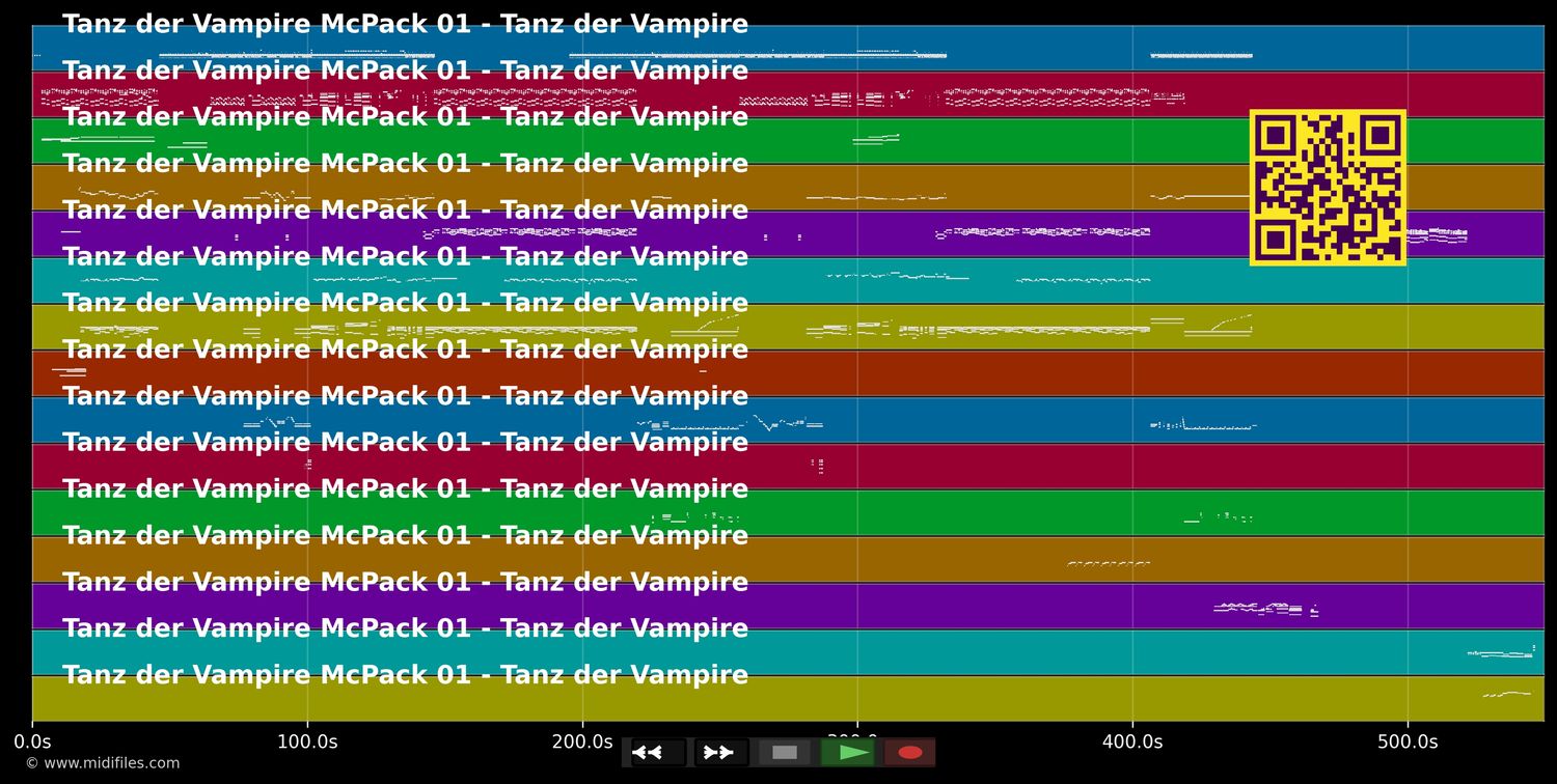 Carpe Noctem - Tanz der Vampire (Musical) AT (MIDI individual tracks)