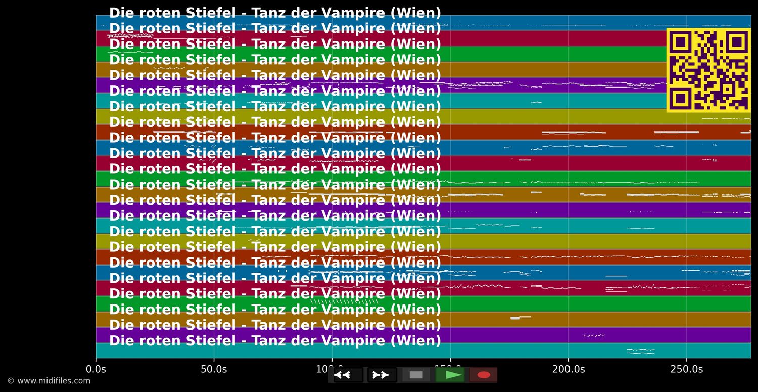 Die roten Stiefel - Tanz der Vampire (Musical) AT (MIDI individual tracks)