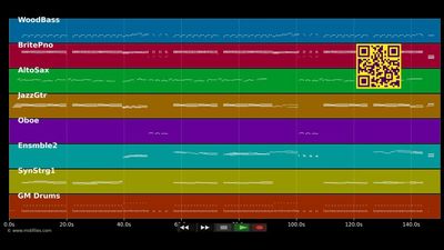 Amado Mio - Fausto Papetti (MIDI individual tracks)