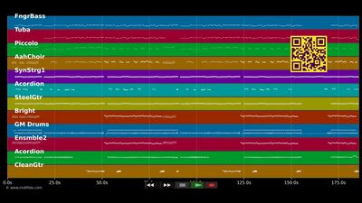 Alles hat zwei Seiten - Zillertaler Haderlumpen (MIDI individual tracks)