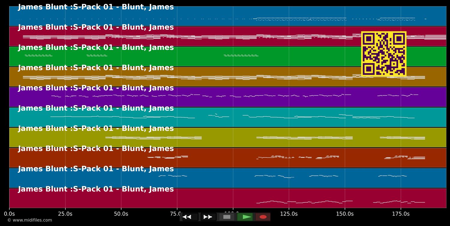 One Of The Brightest Stars - James Blunt (MIDI individual tracks)
