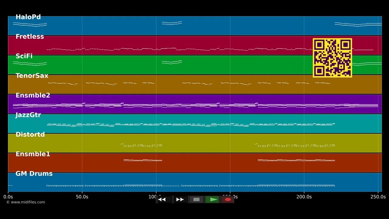 Soul with me - Depeche Mode (MIDI individual tracks)