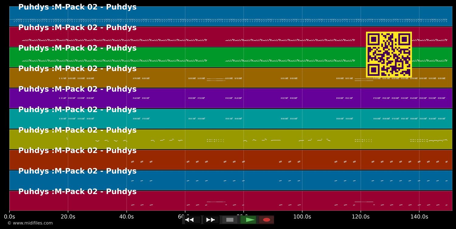 Jahreszeiten - Puhdys (MIDI individual tracks)