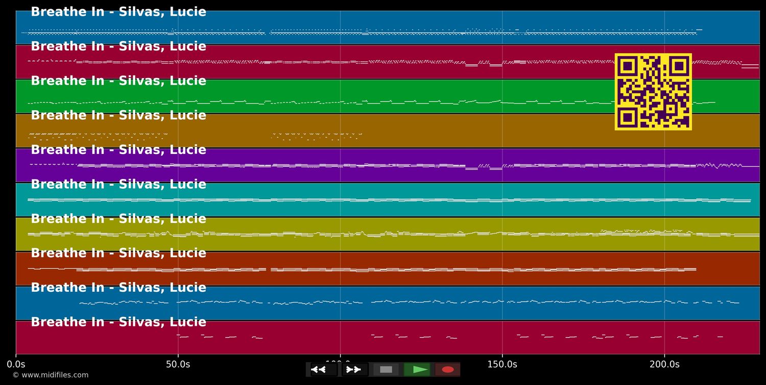 Breathe In - Lucie Silvas (MIDI individual tracks)